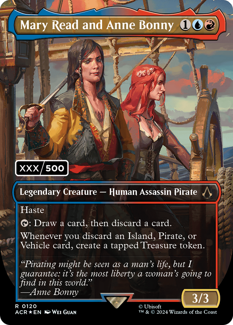 Mary Read and Anne Bonny (English) (Serial Numbered) [Assassin's Creed] | Tacoma Games