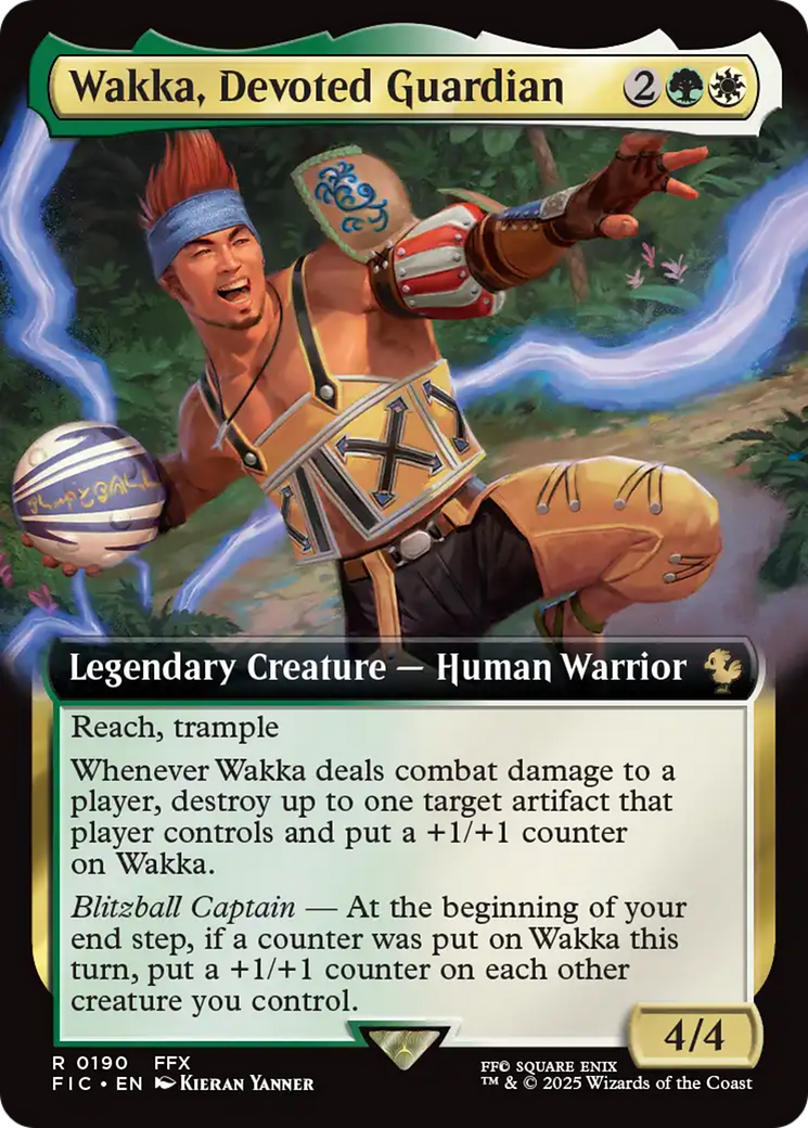 Wakka, Devoted Guardian (Extended Art) [FINAL FANTASY Commander] | Tacoma Games