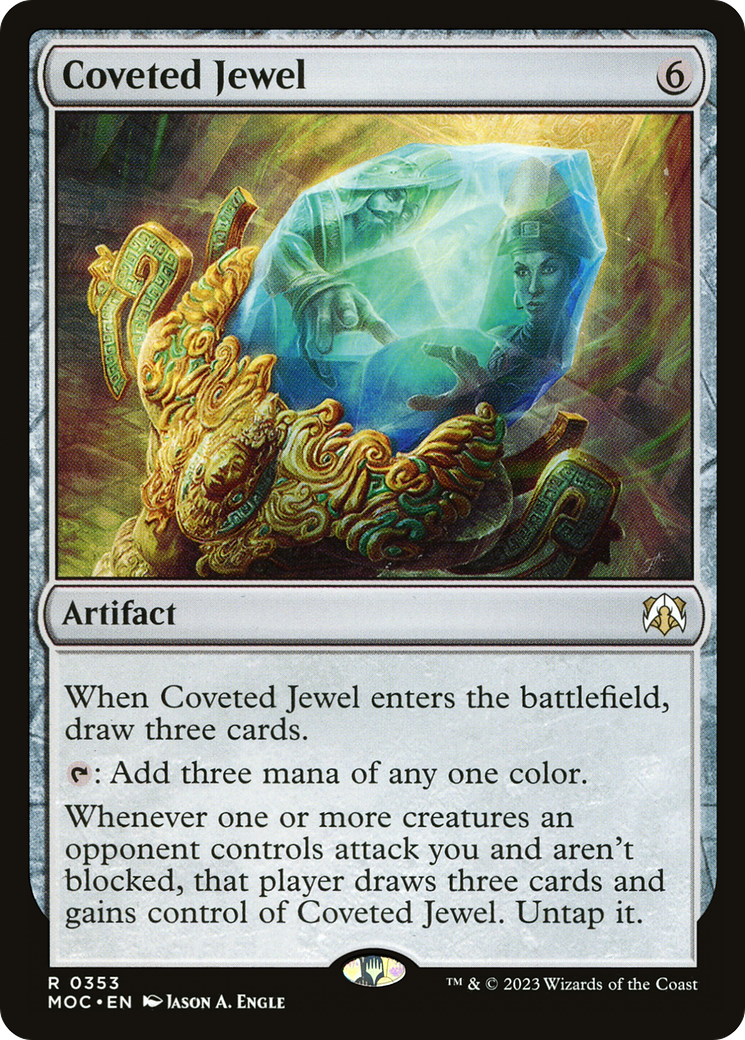 Coveted Jewel (Ripple Foil) [Modern Horizons 3 Commander] | Tacoma Games