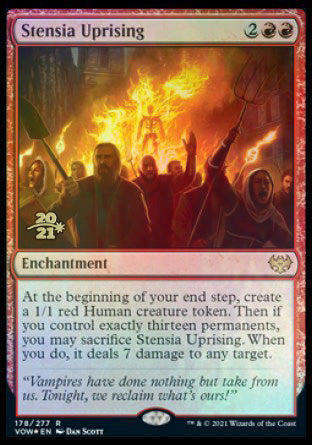 Stensia Uprising [Innistrad: Crimson Vow Prerelease Promos] | Tacoma Games