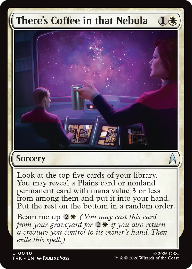 There's Coffee in that Nebula [Star Trek] | Tacoma Games