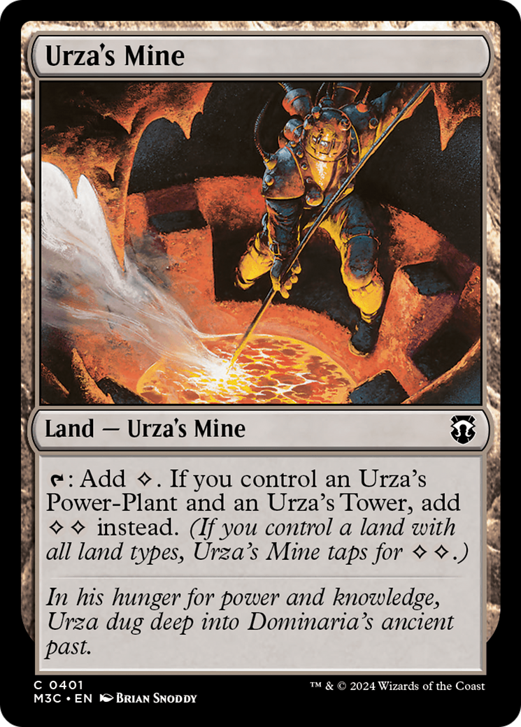 Urza's Mine (Ripple Foil) [Modern Horizons 3 Commander] | Tacoma Games