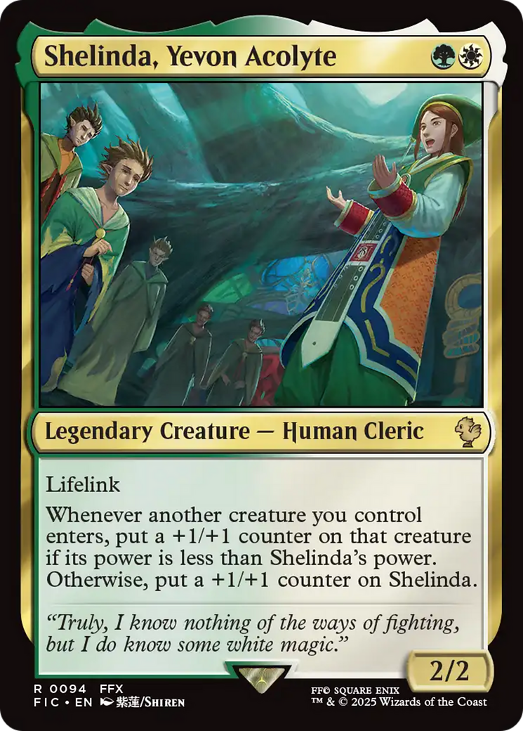 Shelinda, Yevon Acolyte [FINAL FANTASY Commander] | Tacoma Games