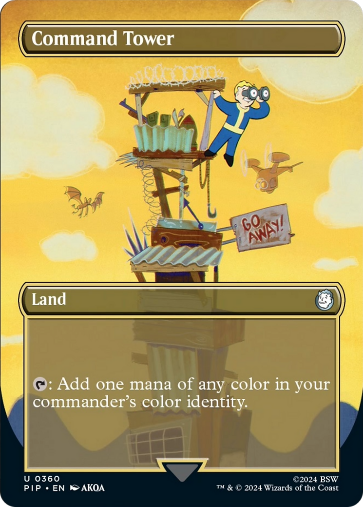 Command Tower (Borderless) [Fallout] | Tacoma Games