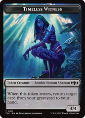 Goat // Timeless Witness Double-Sided Token [Tarkir: Dragonstorm Commander Tokens] | Tacoma Games
