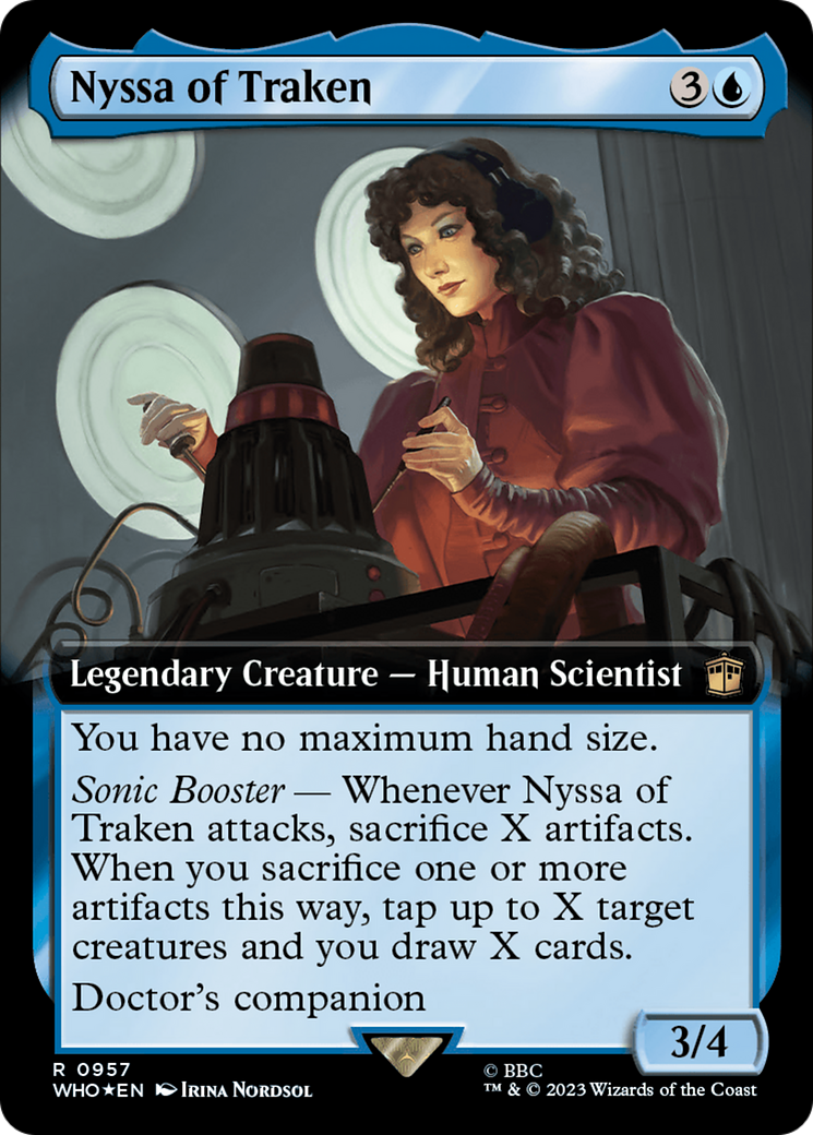 Nyssa of Traken (Extended Art) (Surge Foil) [Doctor Who] | Tacoma Games