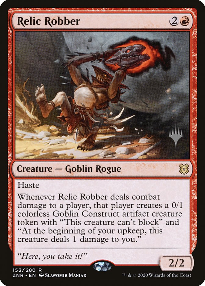 Relic Robber (Promo Pack) [Zendikar Rising Promos] | Tacoma Games