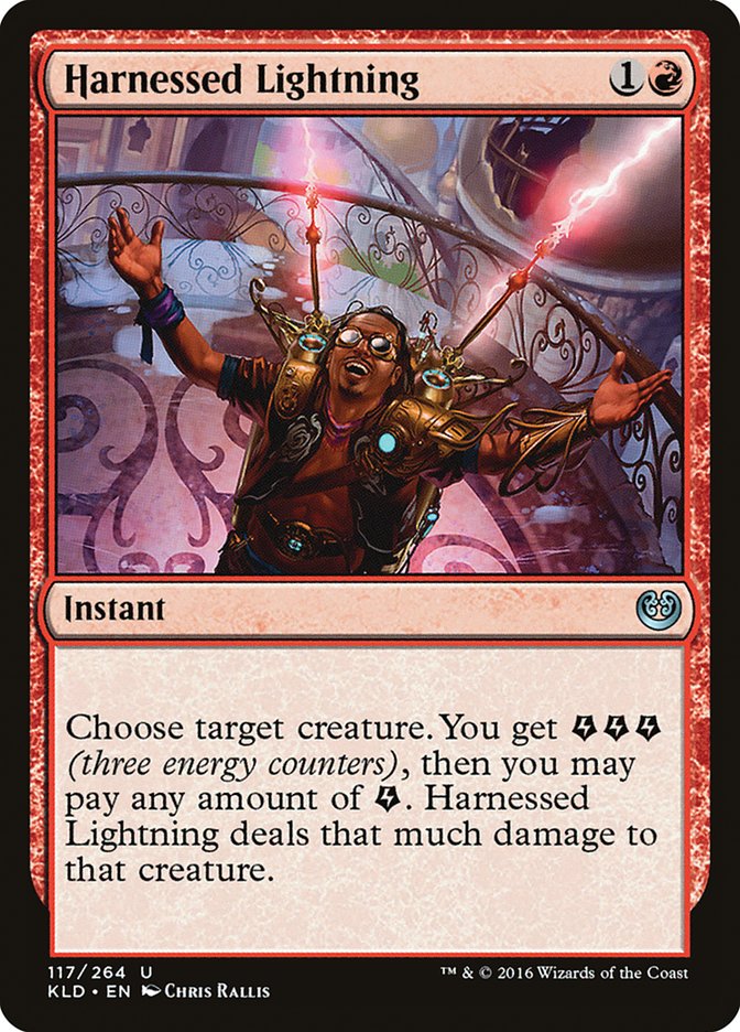 Harnessed Lightning [Kaladesh] | Tacoma Games