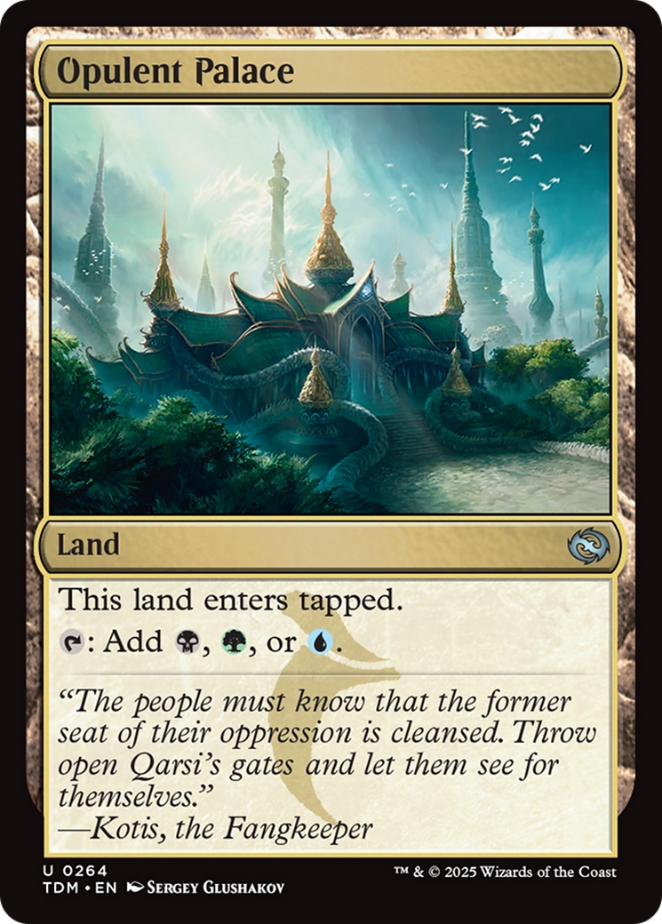 Opulent Palace [Tarkir: Dragonstorm] | Tacoma Games