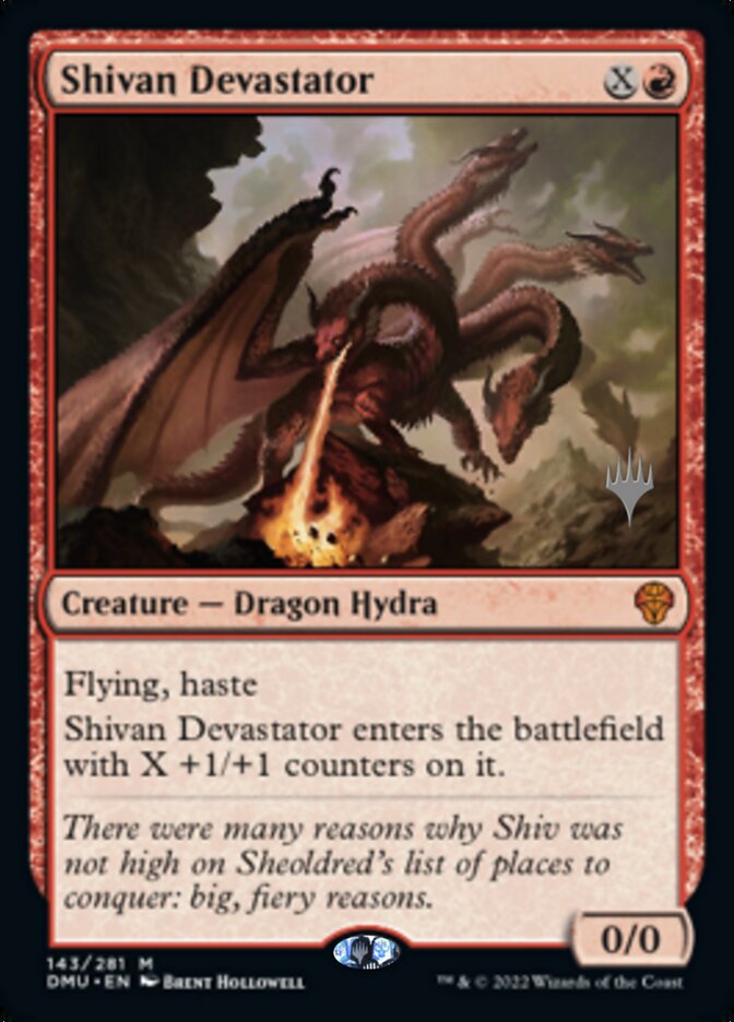 Shivan Devastator (Promo Pack) [Dominaria United Promos] | Tacoma Games