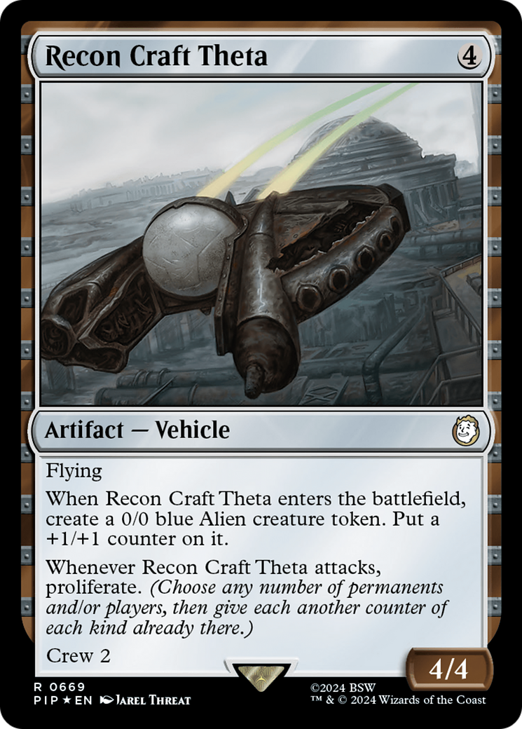 Recon Craft Theta (Surge Foil) [Fallout] | Tacoma Games