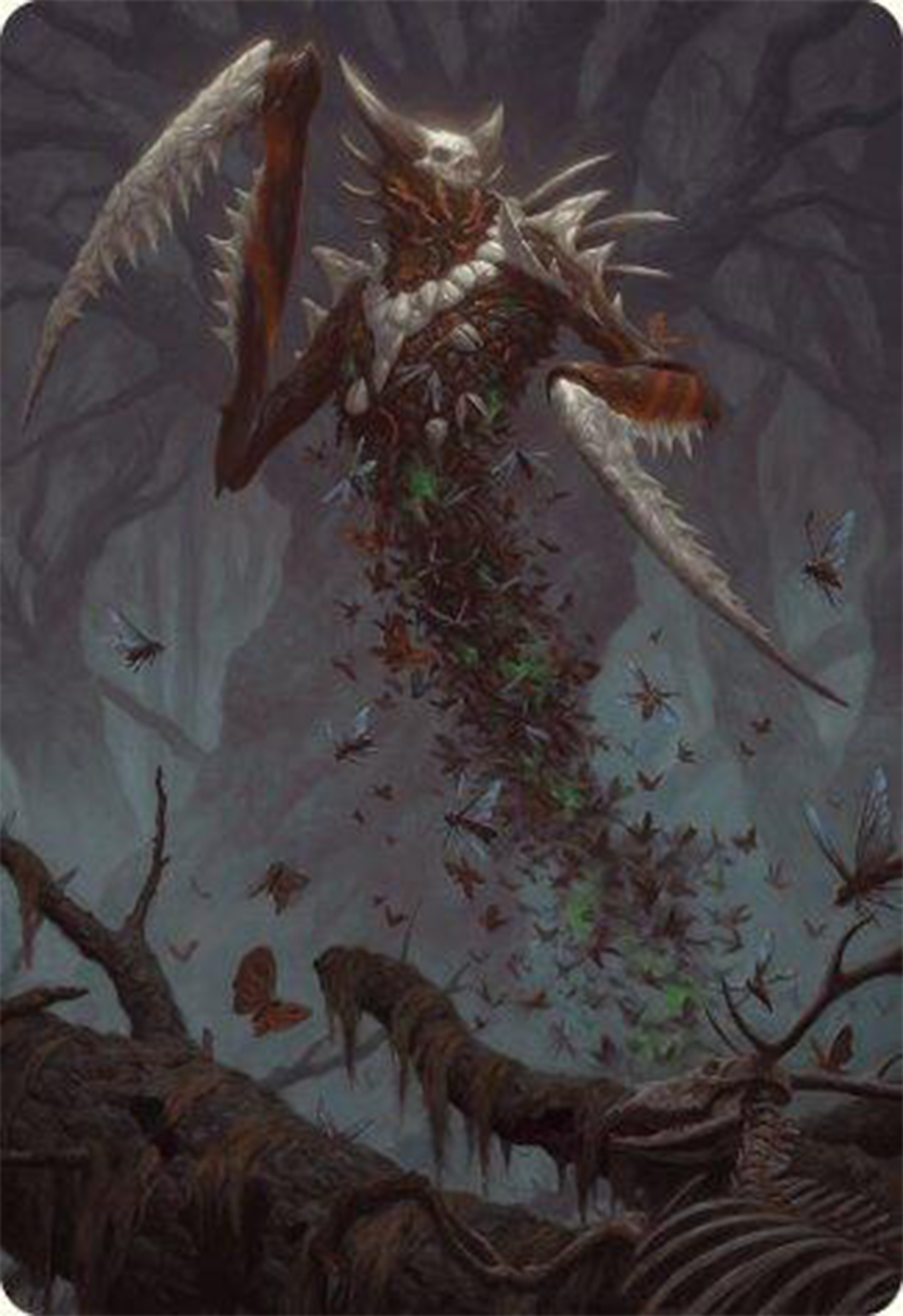 Grist, the Plague Swarm Art Card [Modern Horizons 3 Art Series] | Tacoma Games