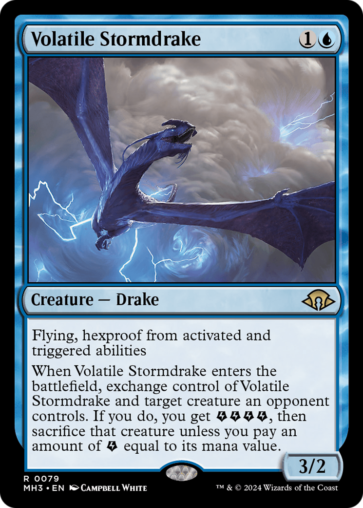 Volatile Stormdrake [Modern Horizons 3] | Tacoma Games