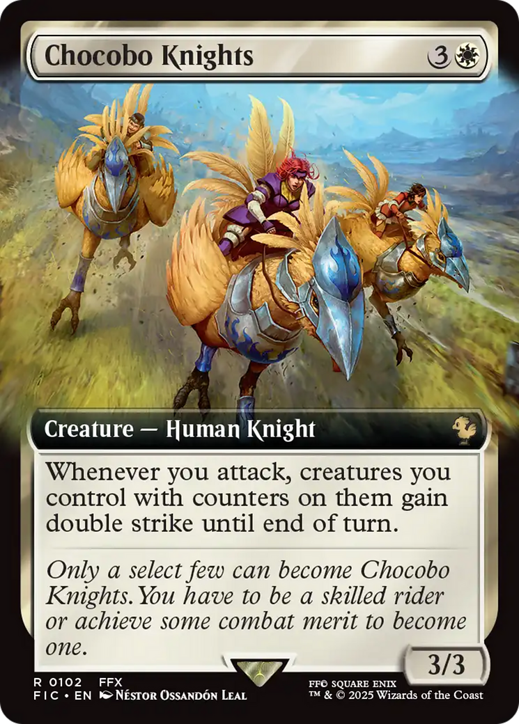 Chocobo Knights (Extended Art) [FINAL FANTASY Commander] | Tacoma Games