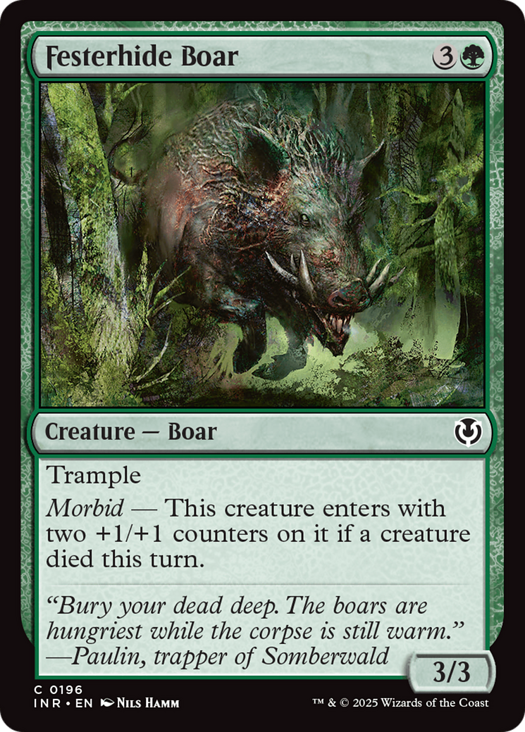 Festerhide Boar [Innistrad Remastered] | Tacoma Games