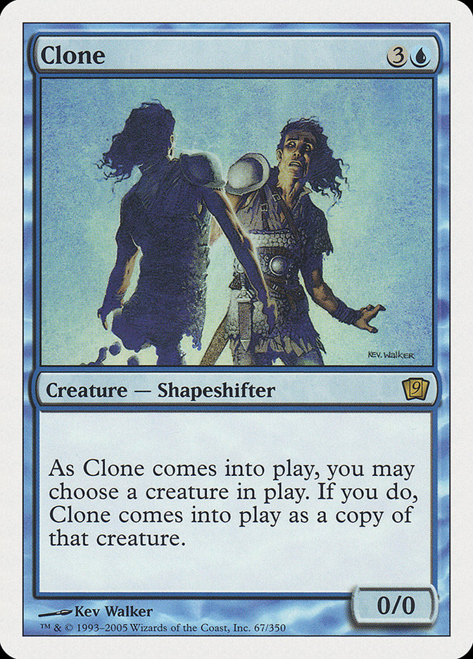 Clone (9th Edition) [Oversize Cards] | Tacoma Games