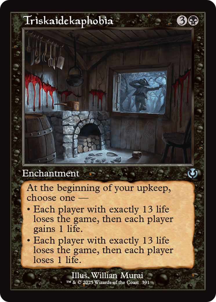 Triskaidekaphobia (Retro Frame) [Innistrad Remastered] | Tacoma Games