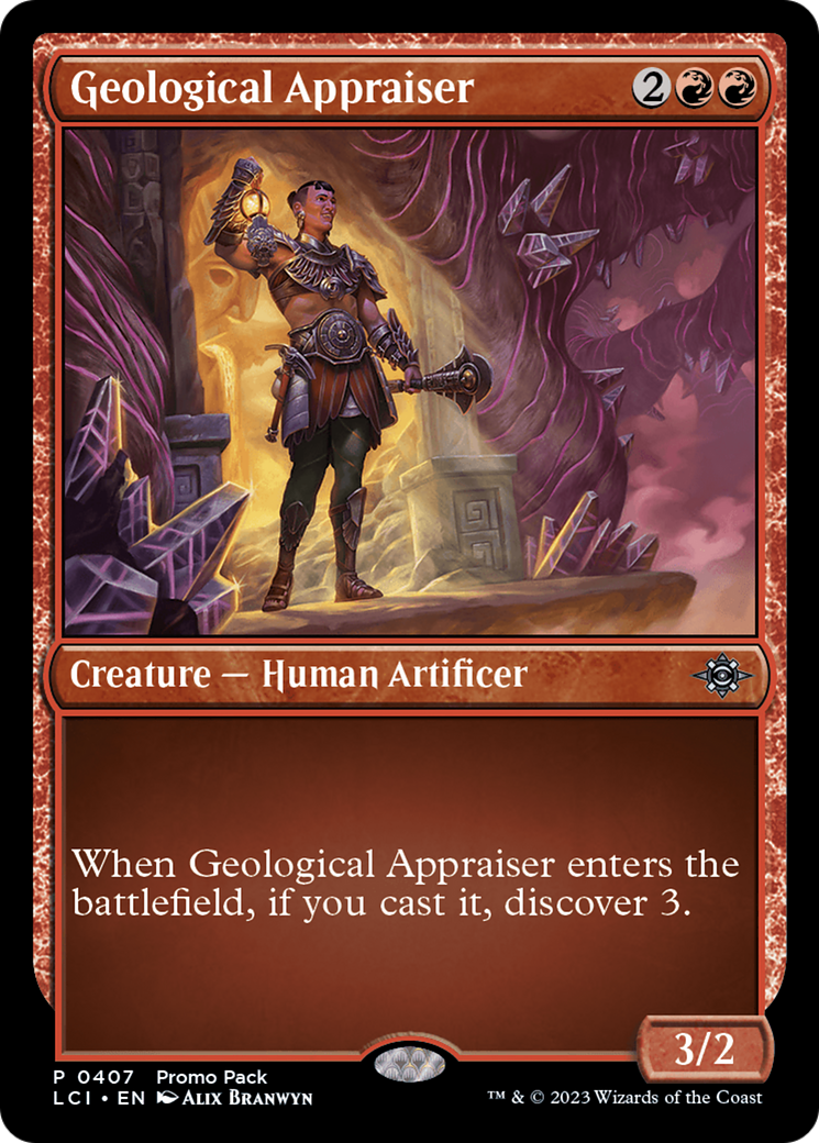 Geological Appraiser [The Lost Caverns of Ixalan Promos] | Tacoma Games