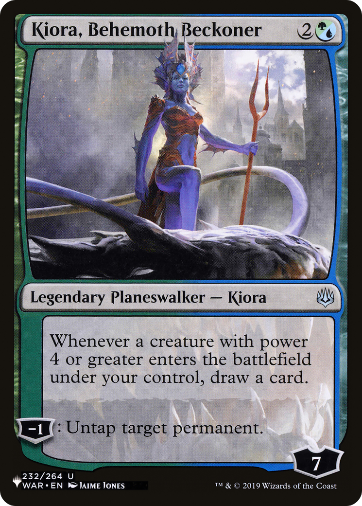 Kiora, Behemoth Beckoner [The List Reprints] | Tacoma Games