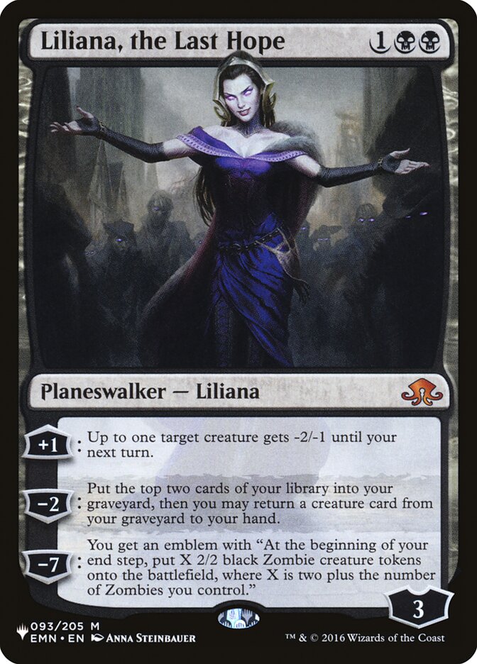 Liliana, the Last Hope [The List] | Tacoma Games