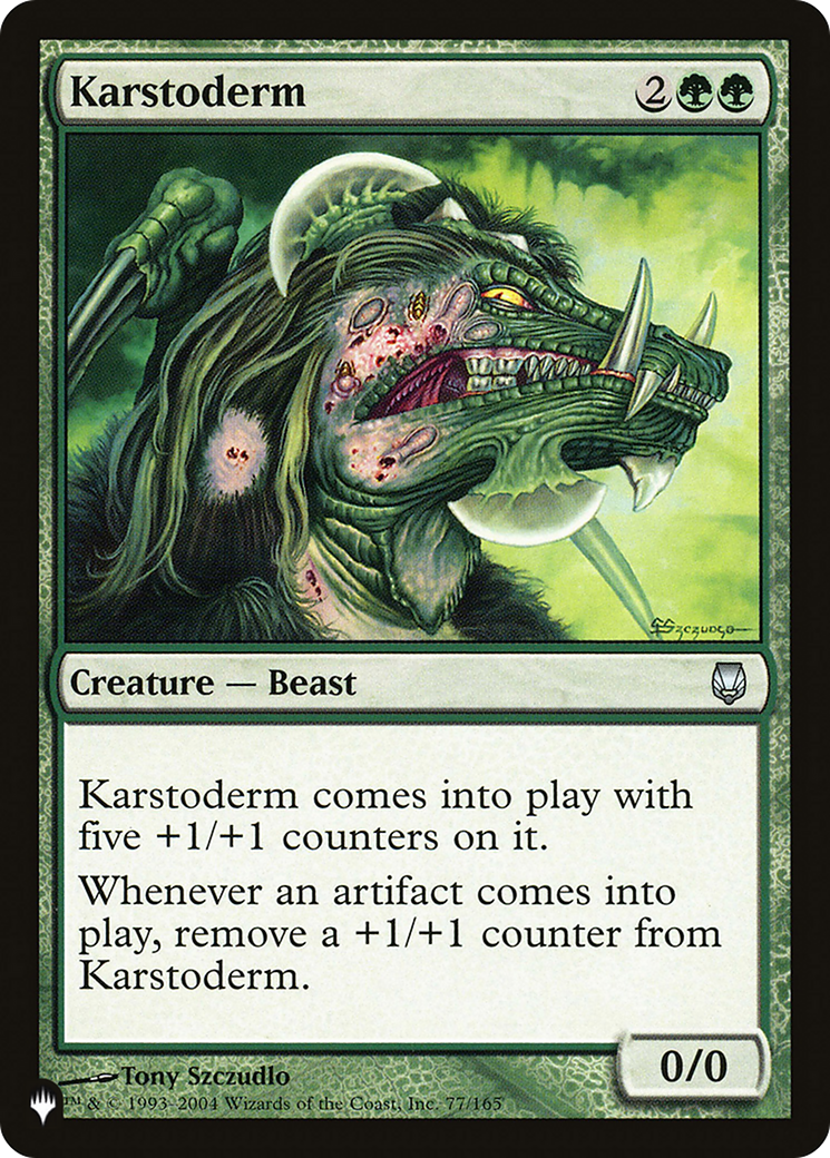 Karstoderm [The List Reprints] | Tacoma Games