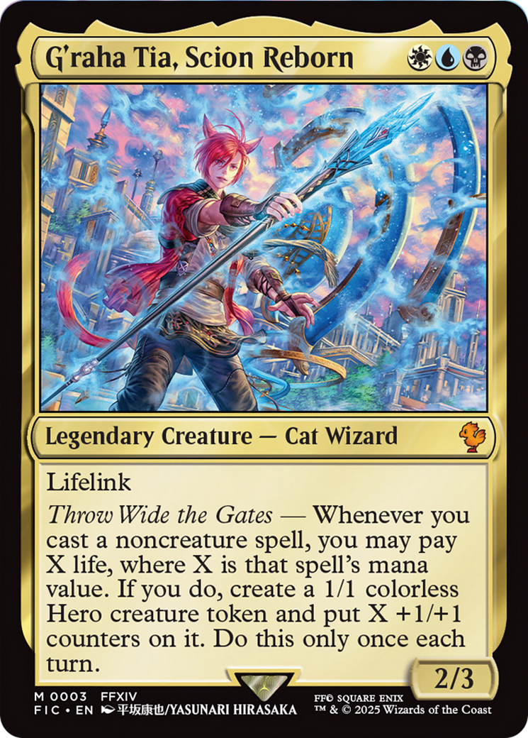 G'raha Tia, Scion Reborn [FINAL FANTASY Commander] | Tacoma Games