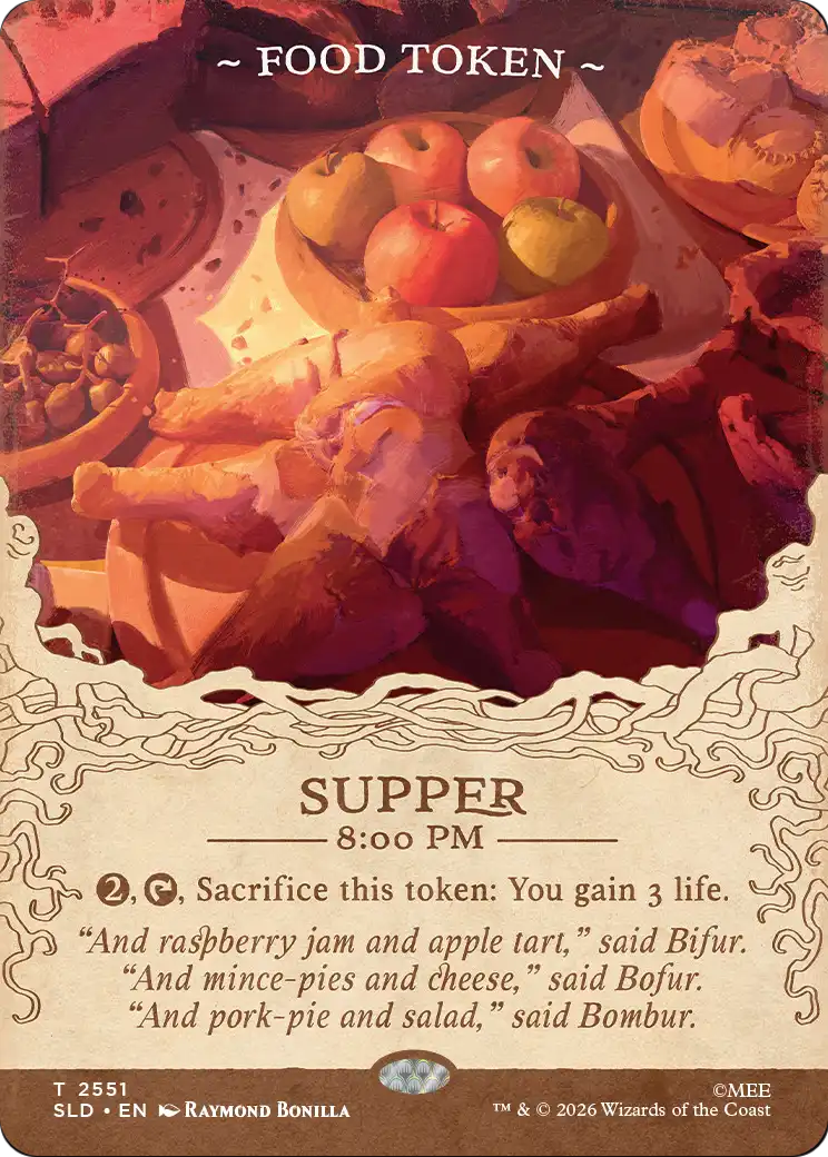Food Token (2551) [Secret Lair Drop Series] | Tacoma Games