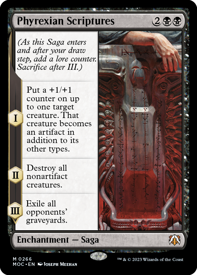 Phyrexian Scriptures [March of the Machine Commander] | Tacoma Games