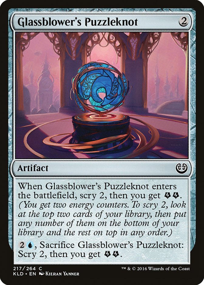 Glassblower's Puzzleknot [Kaladesh] | Tacoma Games