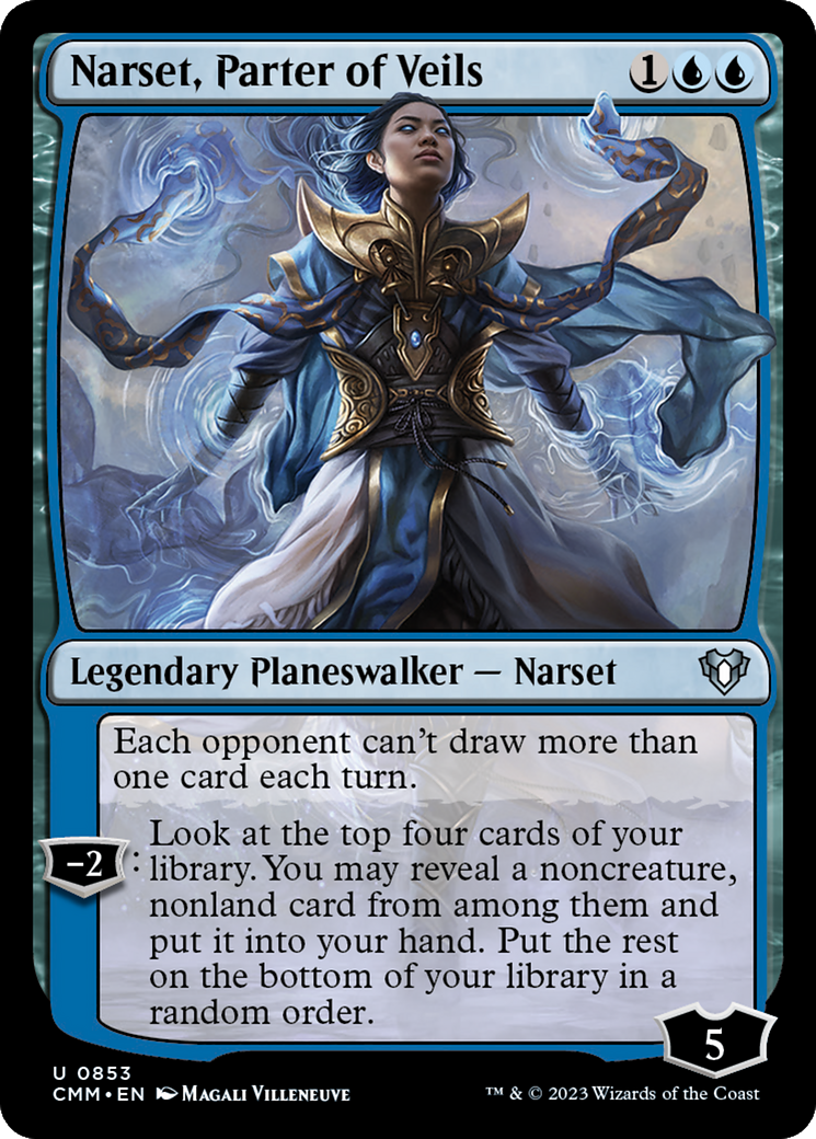 Narset, Parter of Veils [Commander Masters] | Tacoma Games