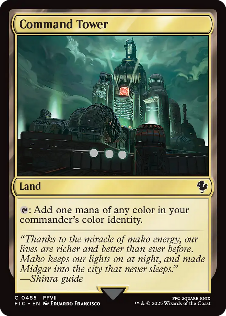 Command Tower (0485) [FINAL FANTASY Commander] | Tacoma Games