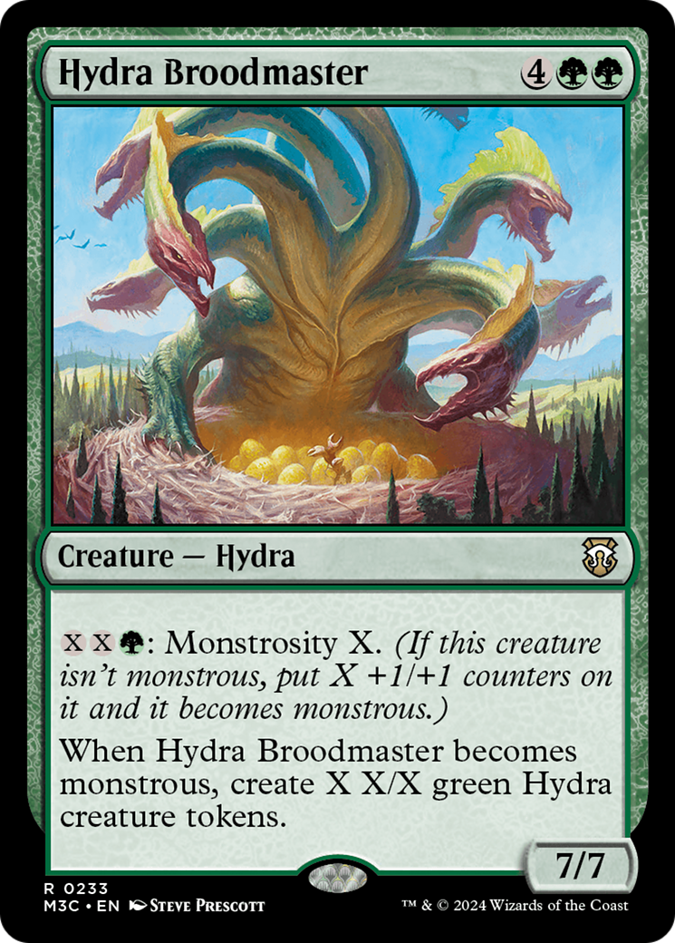 Hydra Broodmaster (Ripple Foil) [Modern Horizons 3 Commander] | Tacoma Games