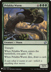 Pelakka Wurm [Mystery Booster] | Tacoma Games