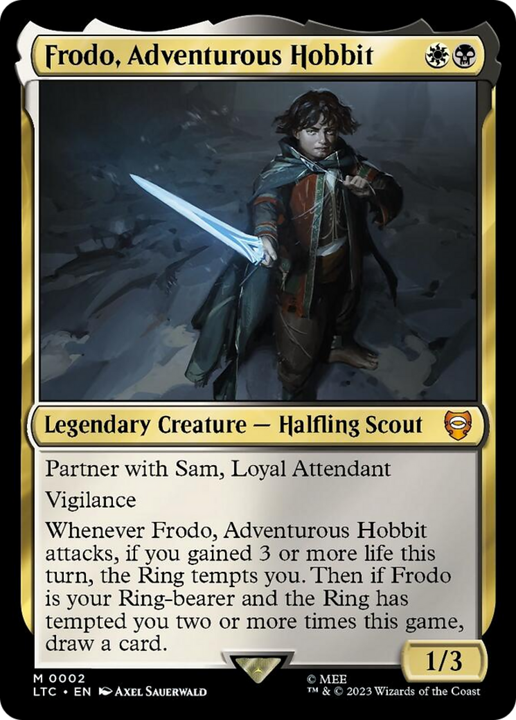 Frodo, Adventurous Hobbit [The Lord of the Rings: Tales of Middle-Earth Commander] | Tacoma Games