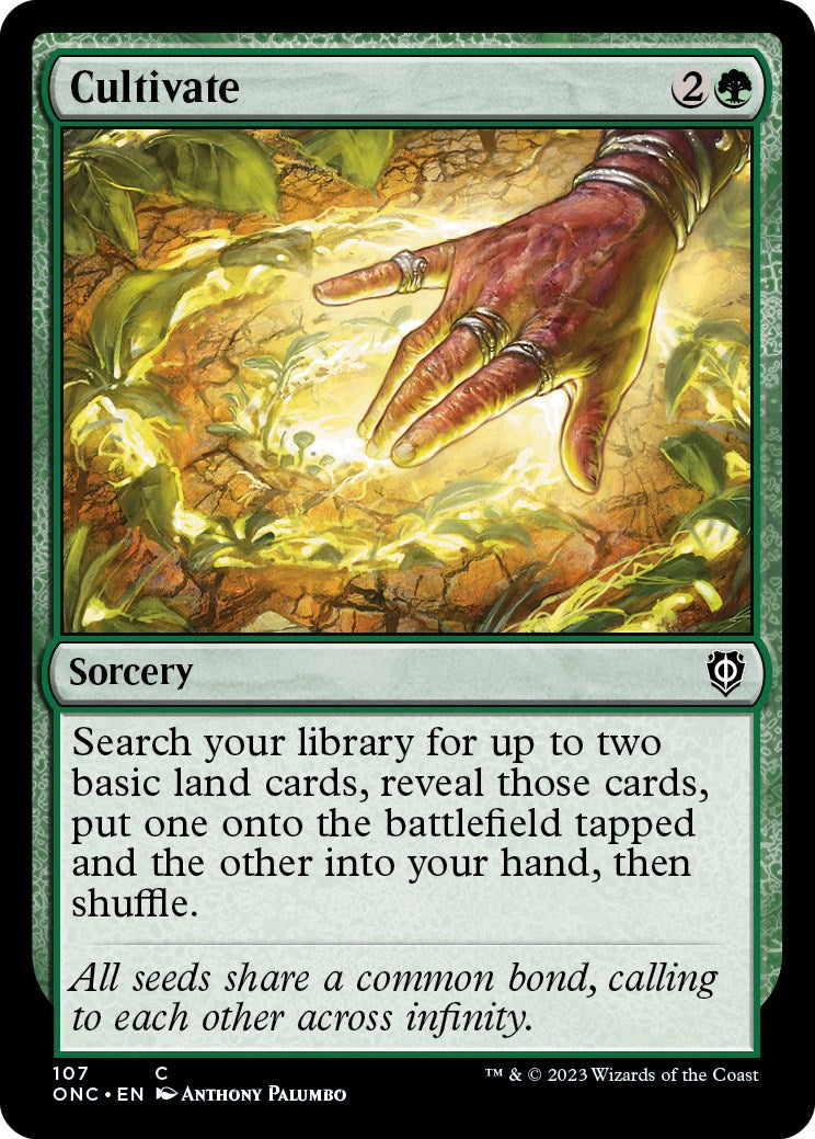 Cultivate [Phyrexia: All Will Be One Commander] | Tacoma Games