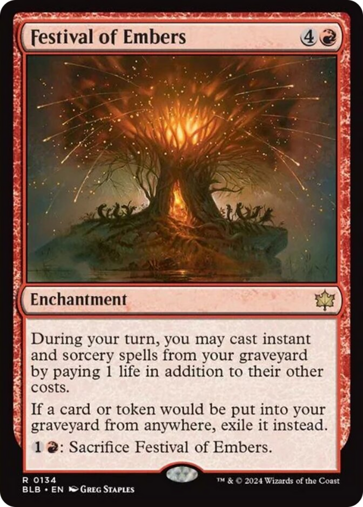 Festival of Embers [Bloomburrow] | Tacoma Games