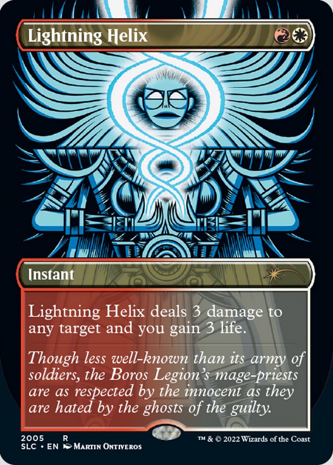 Lightning Helix (Borderless) [Secret Lair Countdown Kit] | Tacoma Games