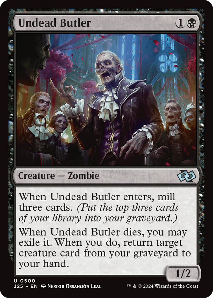 Undead Butler [Foundations Jumpstart] | Tacoma Games