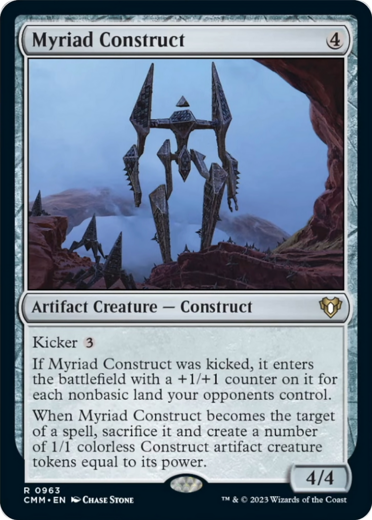 Myriad Construct [Commander Masters] | Tacoma Games