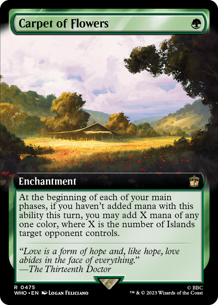 Carpet of Flowers (Extended Art) [Doctor Who] | Tacoma Games