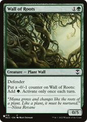 Wall of Roots [The List Reprints] | Tacoma Games