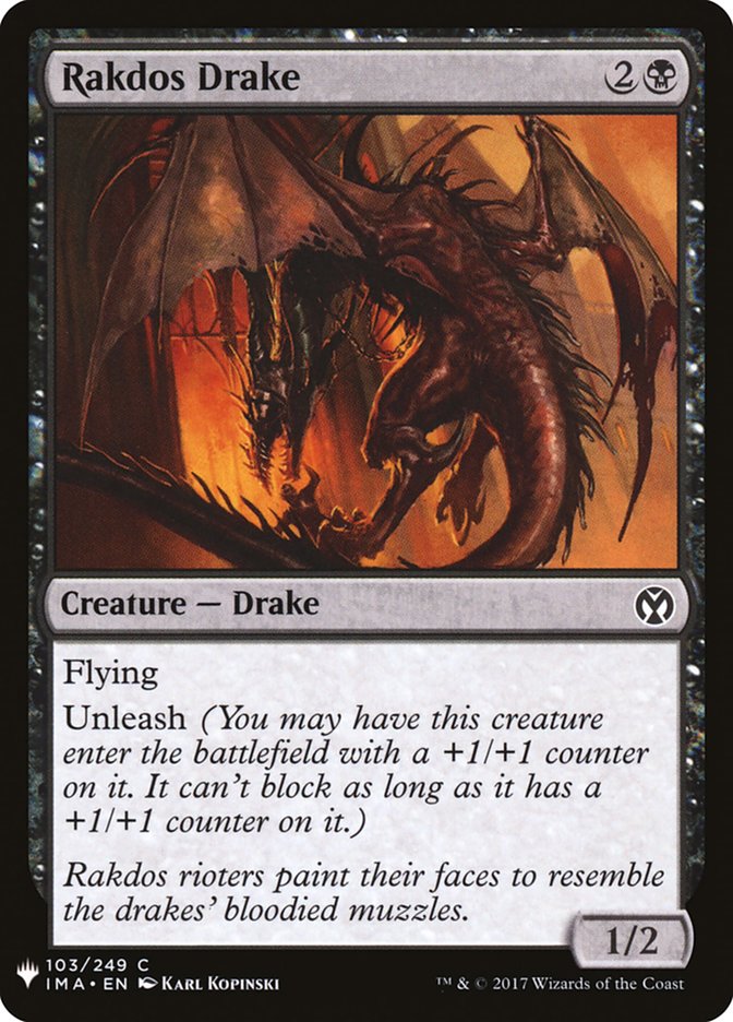 Rakdos Drake [Mystery Booster] | Tacoma Games