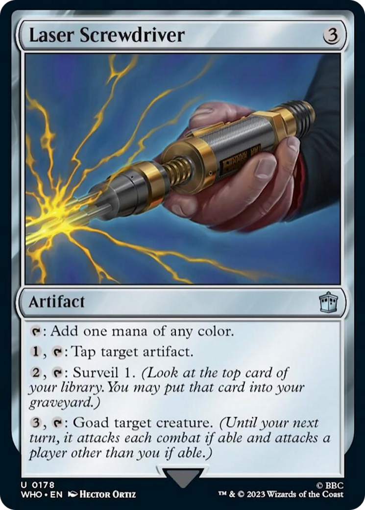 Laser Screwdriver [Doctor Who] | Tacoma Games