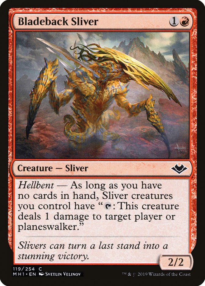 Bladeback Sliver [Modern Horizons] | Tacoma Games