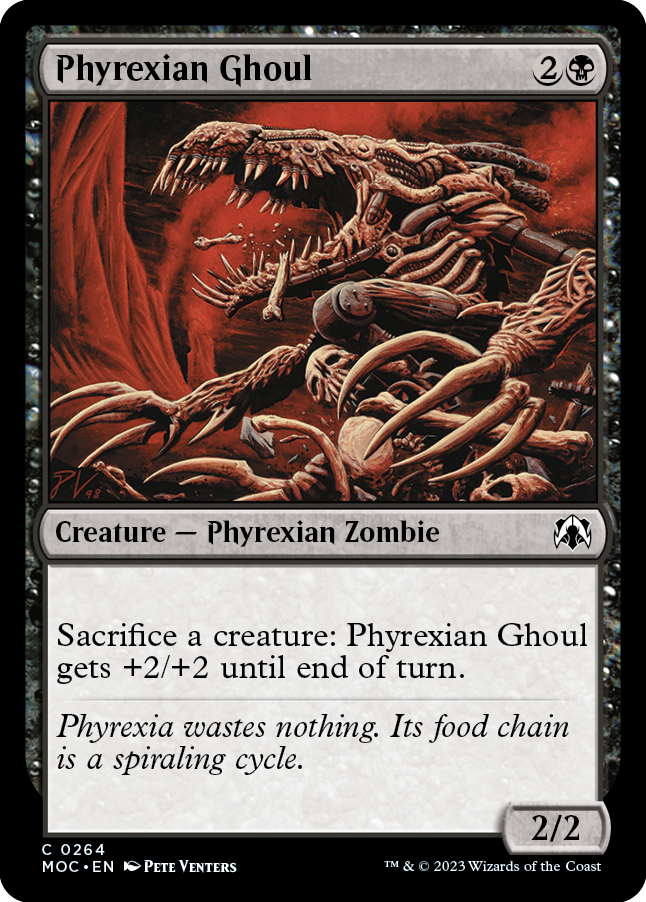 Phyrexian Ghoul [March of the Machine Commander] | Tacoma Games