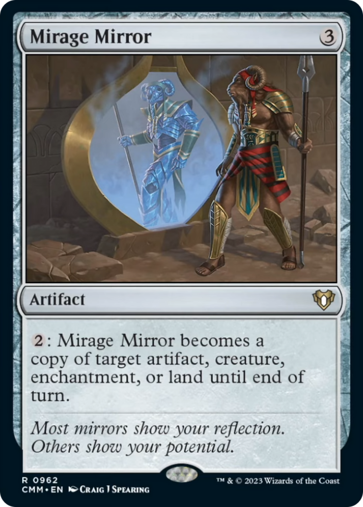 Mirage Mirror [Commander Masters] | Tacoma Games