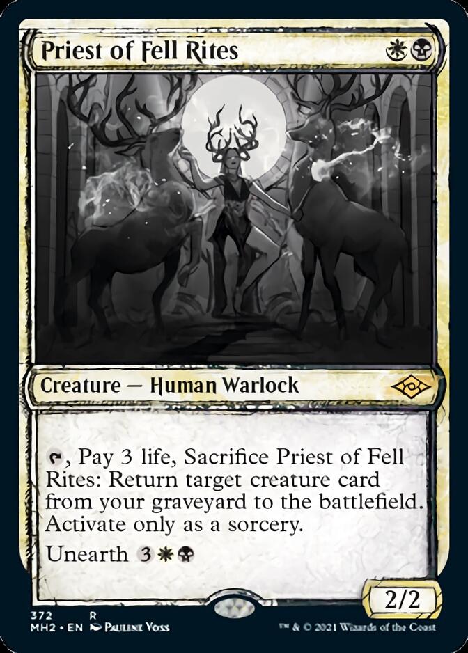 Priest of Fell Rites (Sketch) [Modern Horizons 2] | Tacoma Games