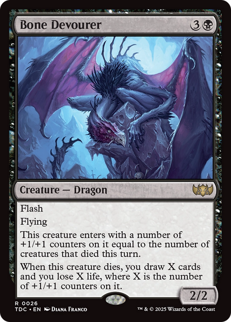 Bone Devourer [Tarkir: Dragonstorm Commander] | Tacoma Games