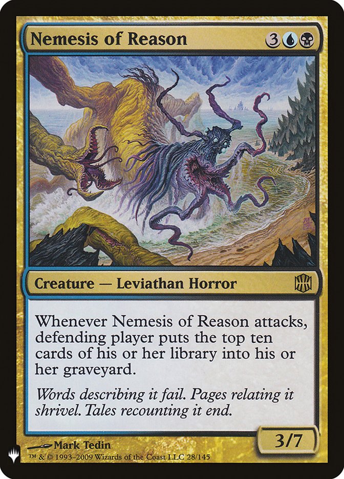 Nemesis of Reason [Mystery Booster] | Tacoma Games