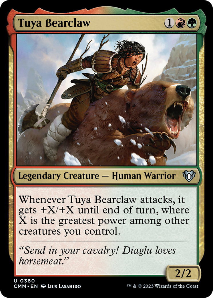 Tuya Bearclaw [Commander Masters] | Tacoma Games